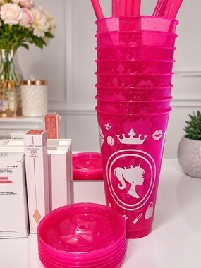 Barbie Pink Tumbler cups
